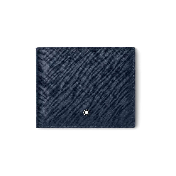 Montblanc Sartorial 6cc Blue Wallet - 1